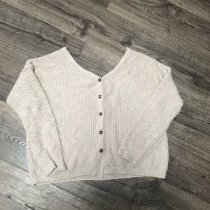 Oatmeal colored sweater